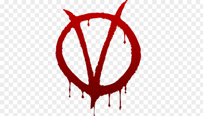 Mob Rules V For Vendetta Logo Decal PNG