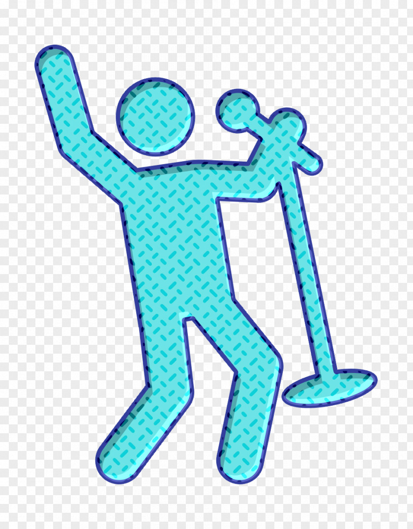 Musician Human Pictograms Icon Singer PNG