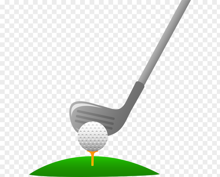 Golf Ball On Tee Editorial Illustrations Clip Art Clubs Course Openclipart PNG
