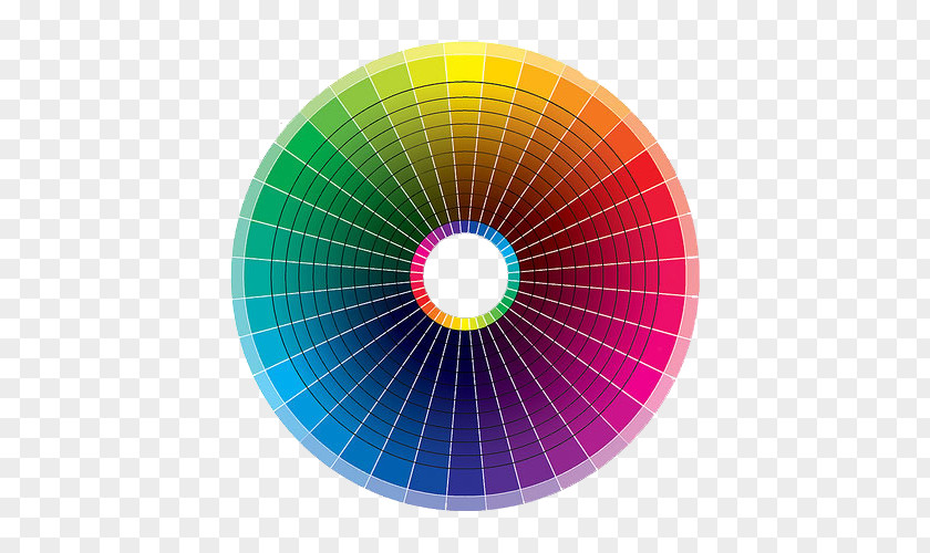 Paint Color Wheel Theory Complementary Colors Chart PNG
