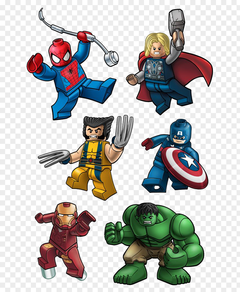St Patricks Day Poster Lego Marvel Super Heroes Wolverine Deadpool Marvel's Avengers Captain America PNG