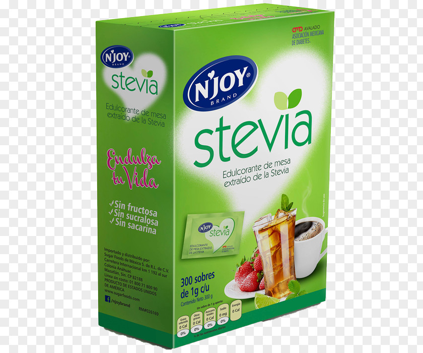 Stevia Natural Foods Diet Food NJOY Flavor PNG