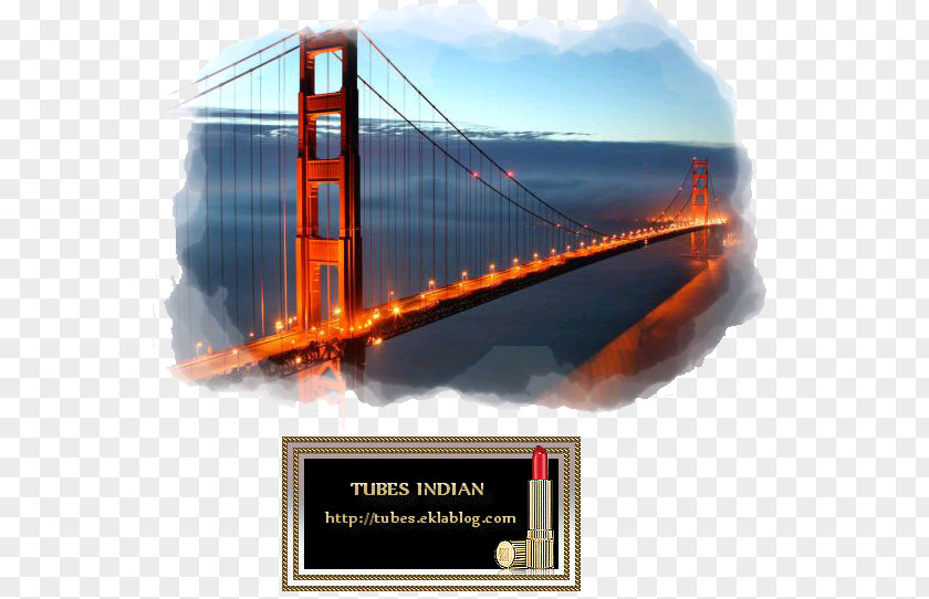 Tube Fundos Paisagens Golden Gate Bridge Bridge–tunnel Cargo Suspension PNG