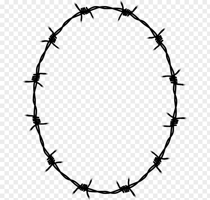 Barbwire Barbed Wire Borders And Frames Fence Clip Art PNG