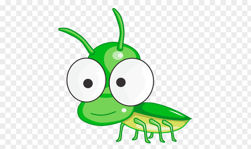 Cartoon Insects Insect Mosquito Cuteness Cricket PNG