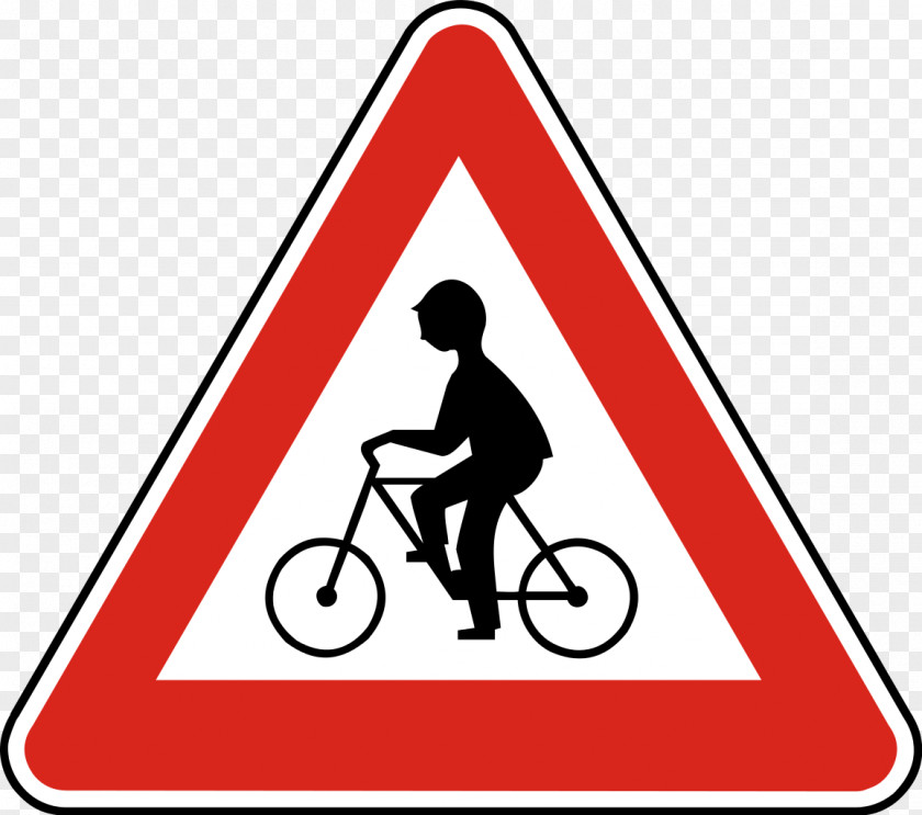 Cycling Traffic Sign Transport Panonceau De Signalisation Routière En France Panneau D'indication PNG