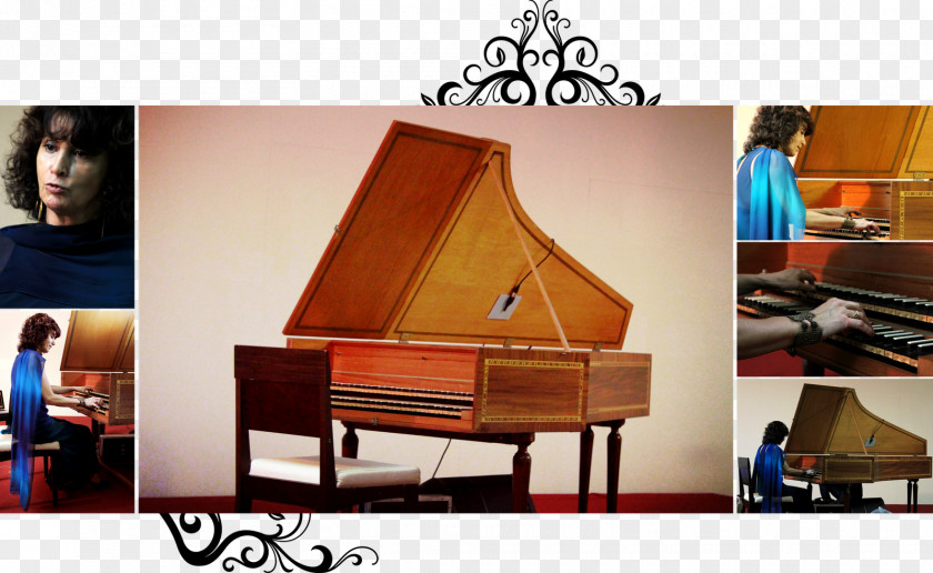 Fortepiano Harpsichord Spinet PNG