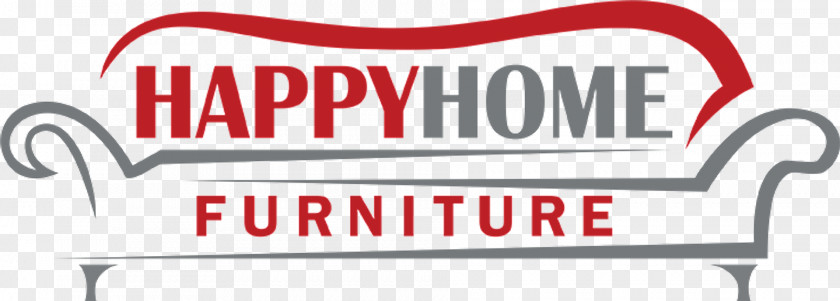 Happy Home Furniture Logo Brand Trademark Industrial Design PNG