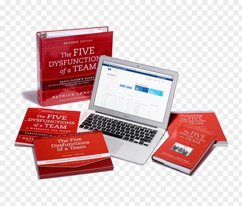 Lack Teamwork At Work The Five Dysfunctions Of A Team: Team Assessment Facilitator's Guide (The Official To Conducting Workshop) PNG