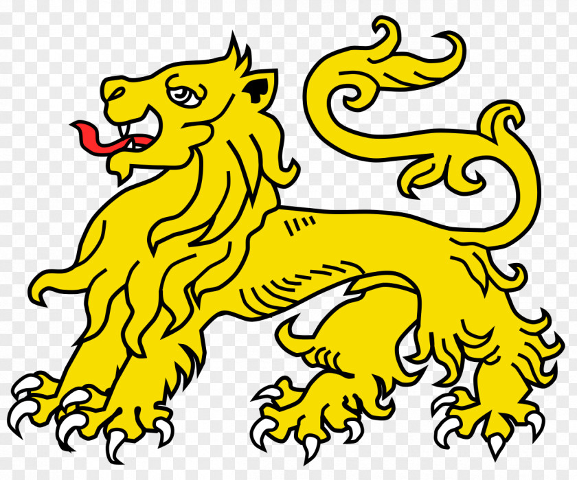Lion Leopard Attitude Heraldry Or PNG