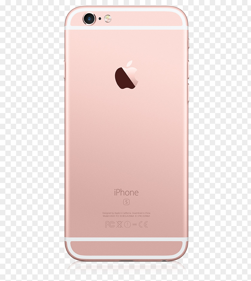 Back IPhone 6s Plus Apple Telephone Rose Gold PNG