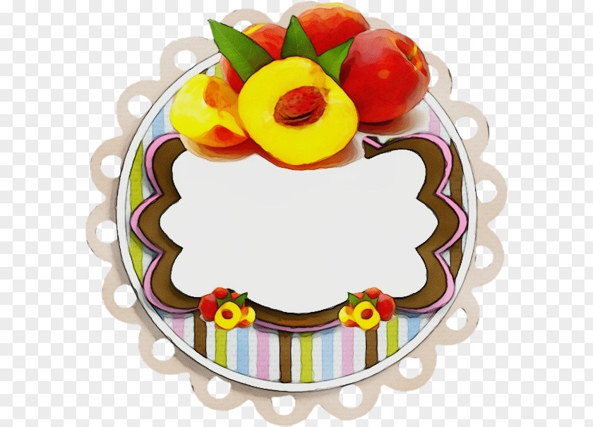 Baked Goods Plate Dish Network Dessert Torte Fruit PNG