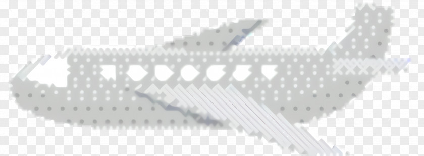 Blackandwhite White Airplane PNG