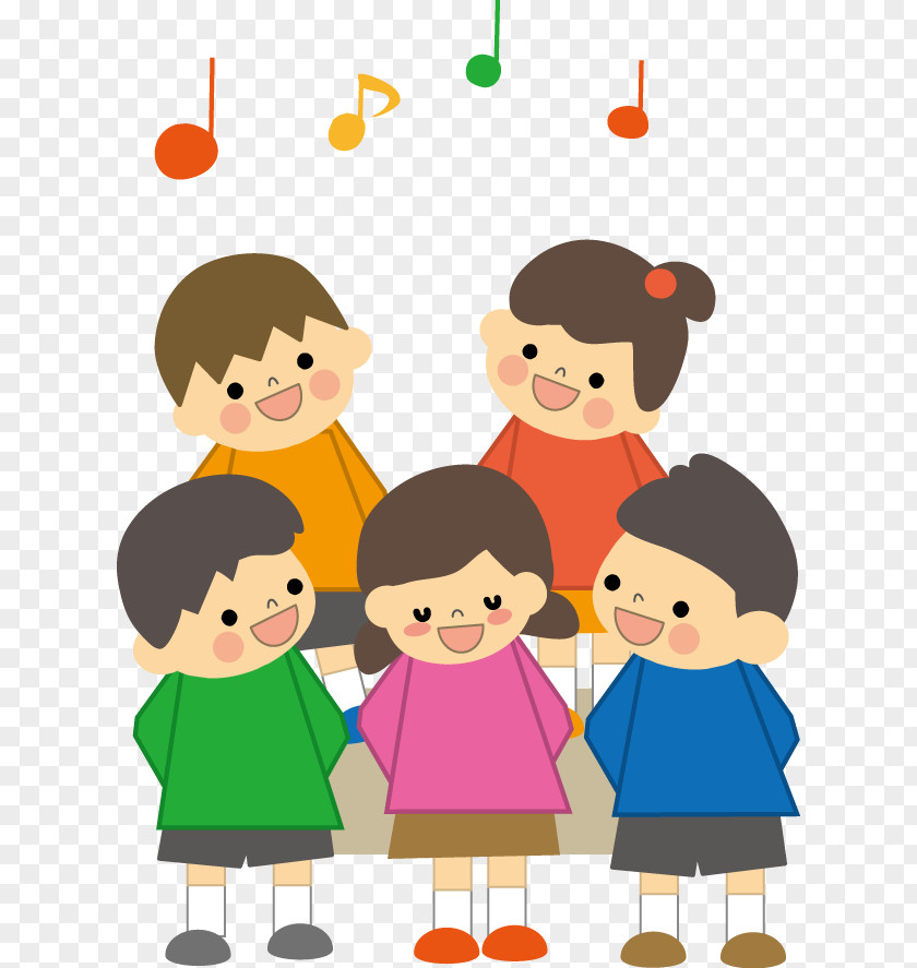 Choir Jardin D'enfants Music Song Accompaniment PNG d'enfants Accompaniment, child clipart PNG