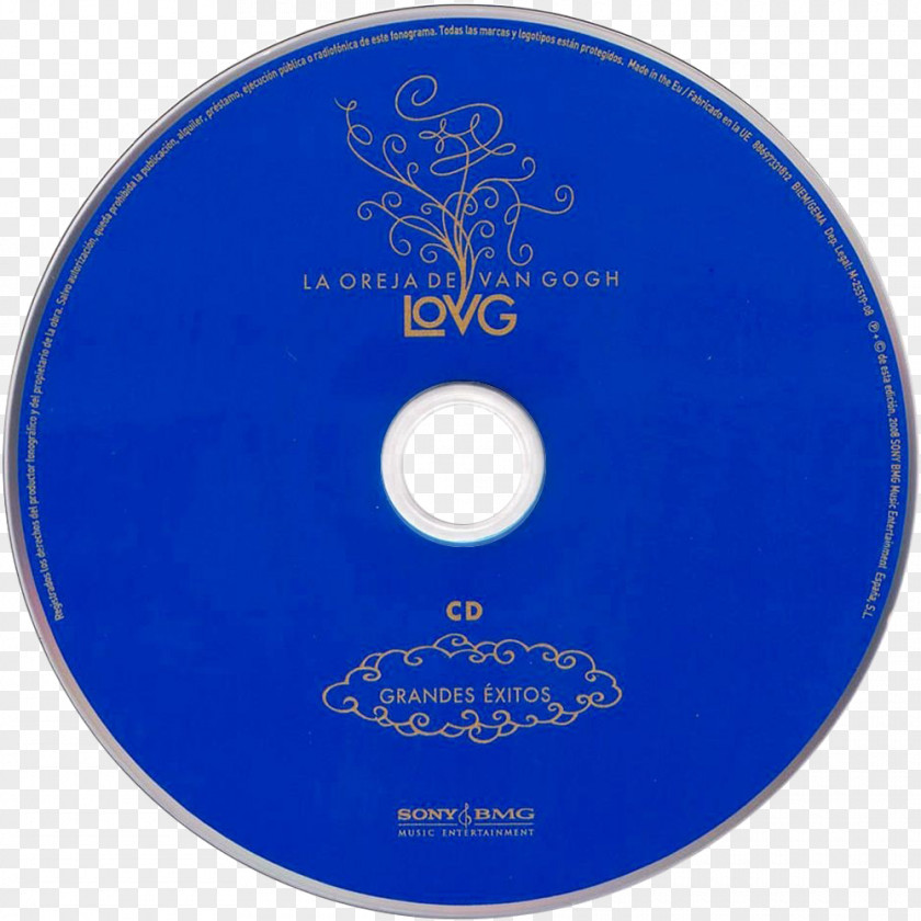 Compact Disc La Oreja De Van Gogh Album Documentary Film Under The Iron Sea PNG