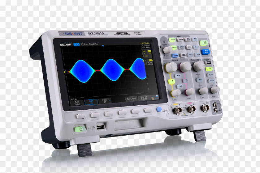 Digital Storage Oscilloscope Thin-film-transistor Liquid-crystal Display Waveform PNG