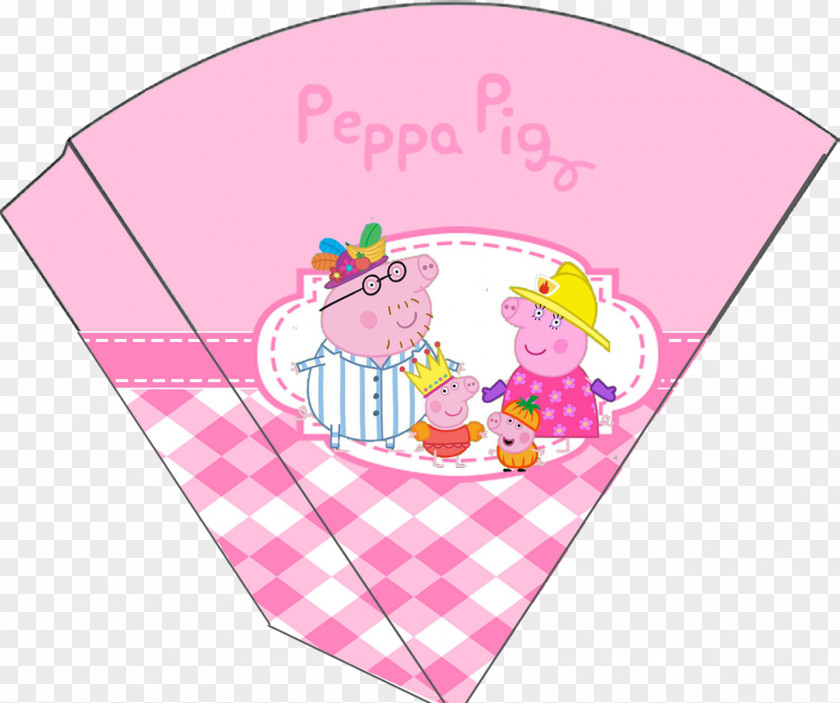 Peppa Party Convite Birthday Discovery Kids Children's Television Series PNG