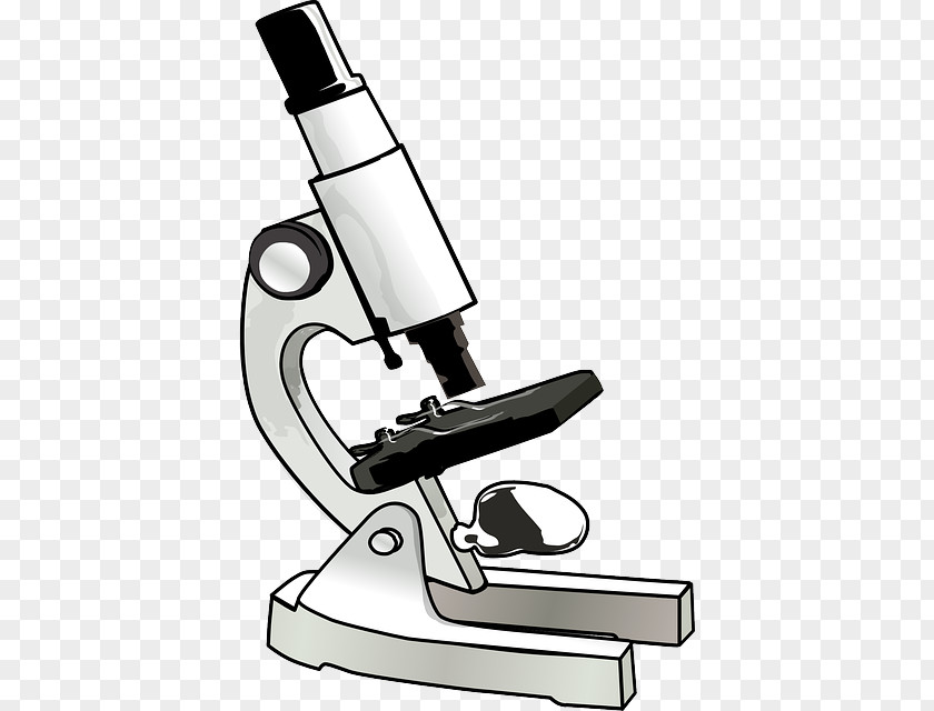 Simple Hand-painted Microscope Optical Clip Art PNG