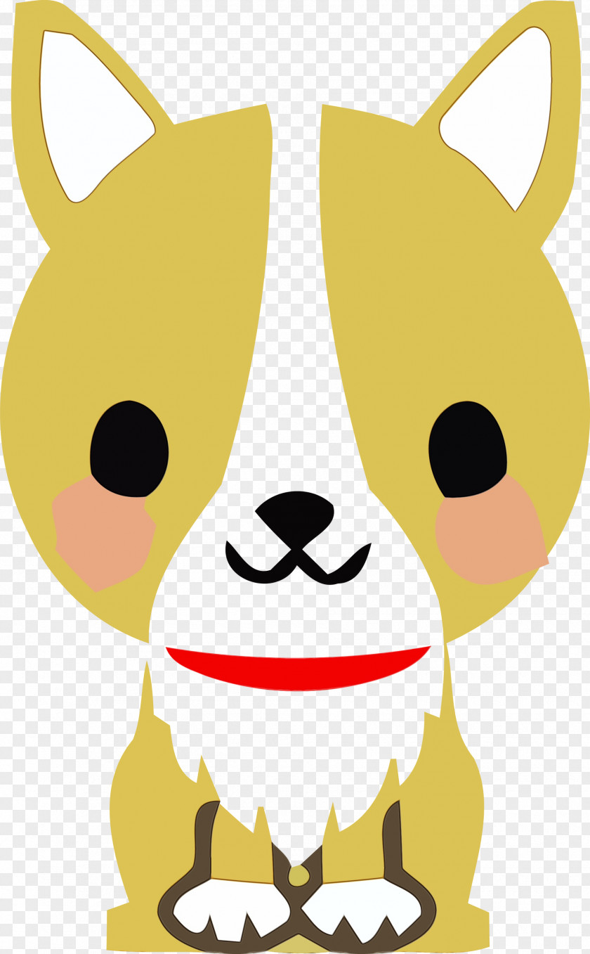 Cartoon Snout Head Yellow Line PNG