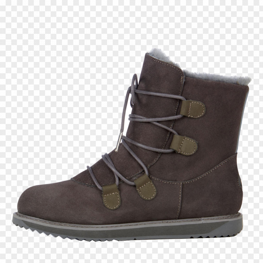 Emu Snow Boot Shoe Lining Suede PNG