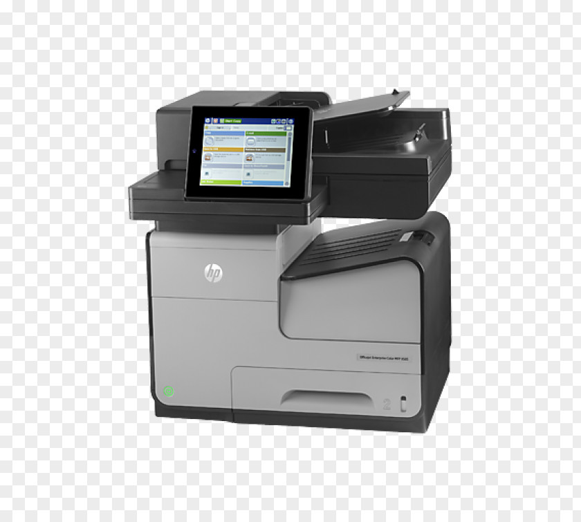 Enterprise Color Business Card Hewlett-Packard Multi-function Printer Printing Officejet PNG