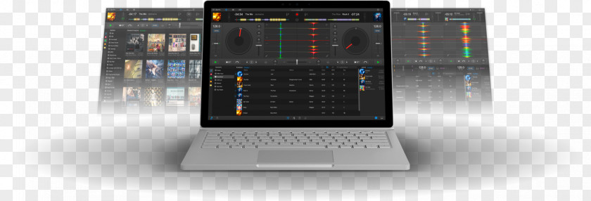 Laptop Computer Hardware Djay Software Disc Jockey PNG