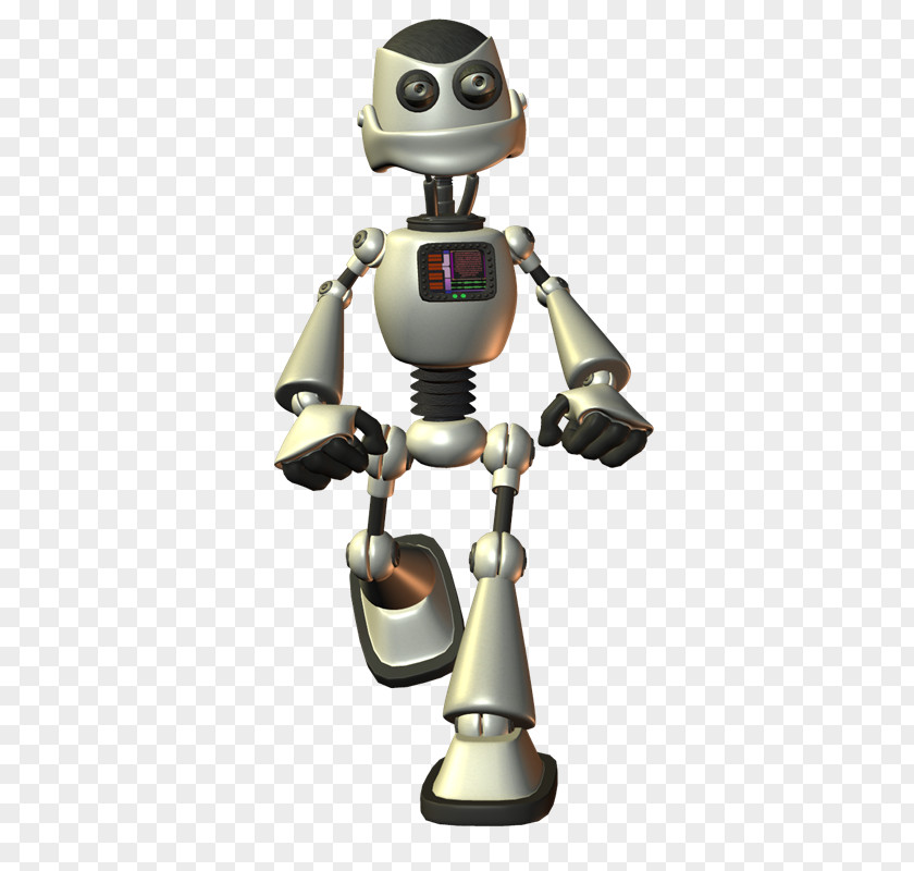 Robotic Art Character Design PNG