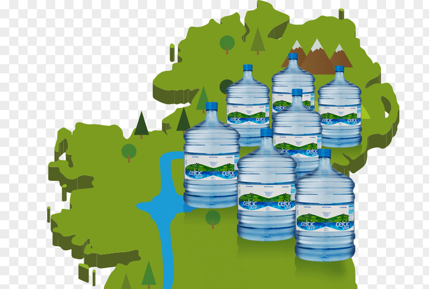 Water Bottled Cooler Drinking Spring PNG