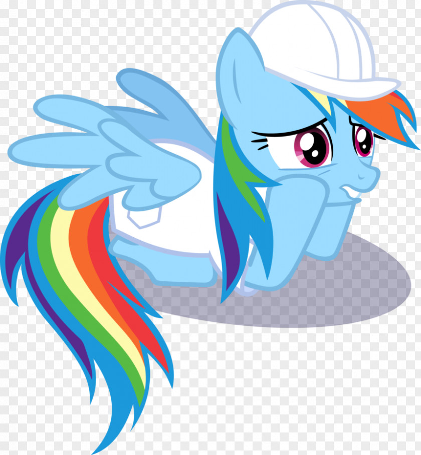 Active Listening Pony Rainbow Dash Fluttershy Digital Art PNG