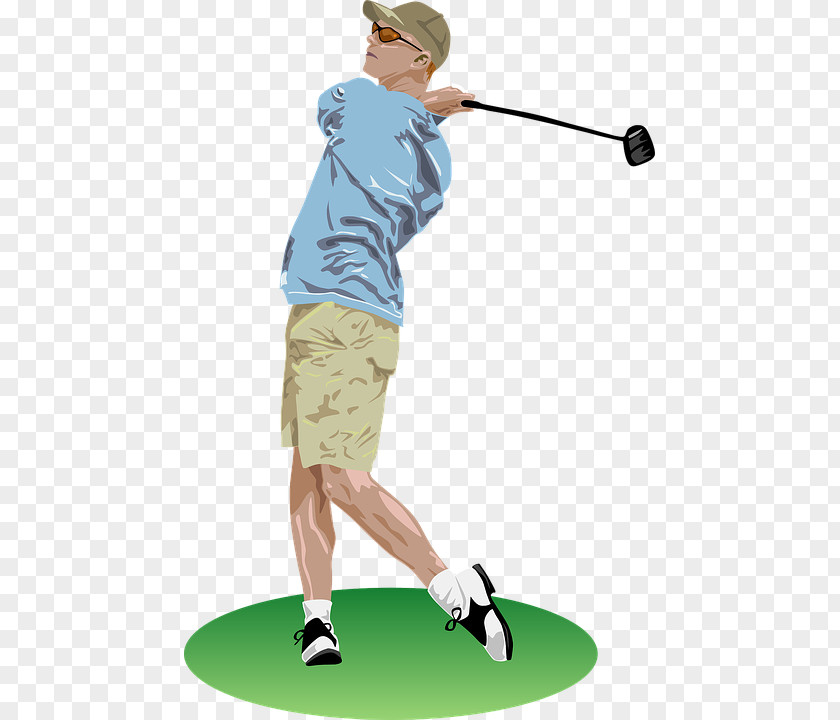 Cartoon Blond Hair Motion Picture Yellow Background Golf Club Course Clip Art PNG