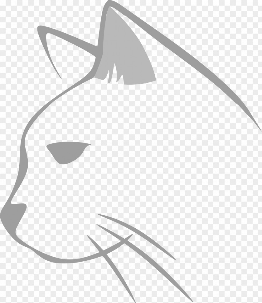 Cat Felidae Kitten Clip Art Line PNG