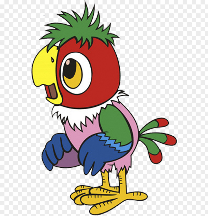 Fairy Tale Characters Talking Bird Parrot Clip Art PNG