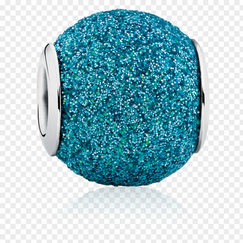 Glitter Blue Turquoise Body Jewellery Bead Bling-bling PNG