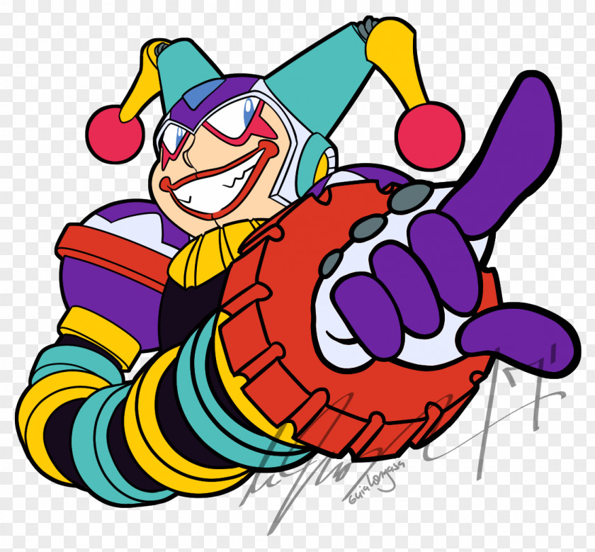 Megaman Clown Man Cartoon Character Clip Art PNG