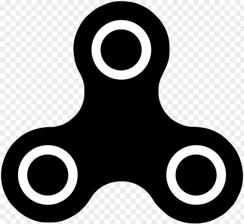 Spinner Black Clip Art PNG