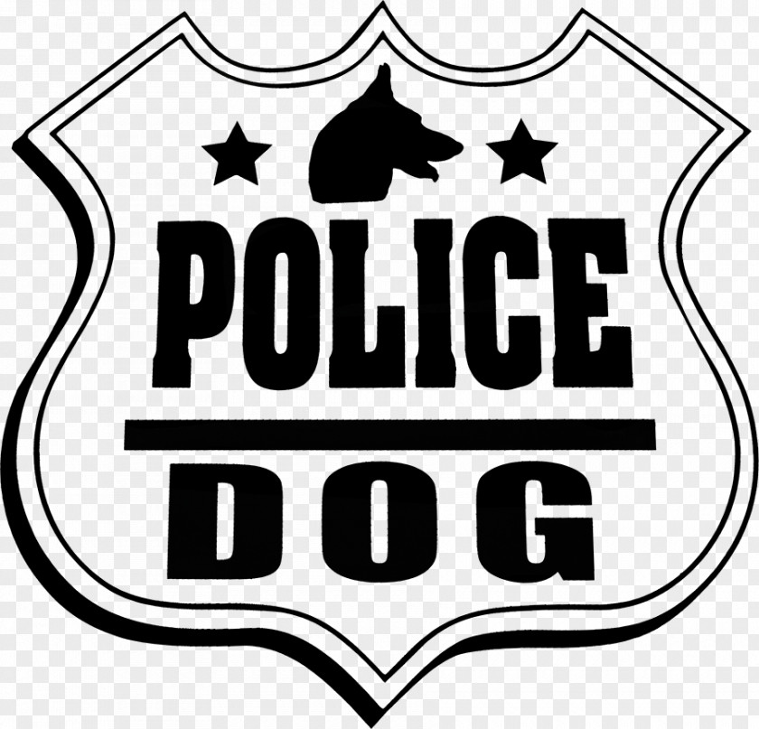 The Dog Decal Logo Graphic Design White PNG