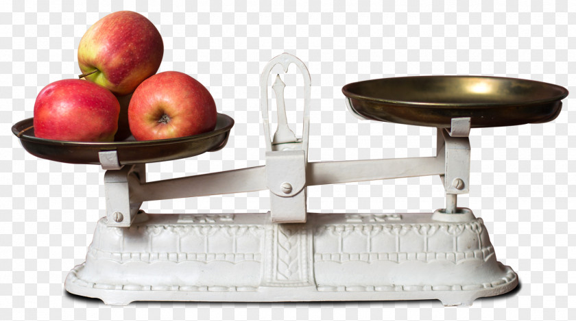 Weight Scale And Apple Weighing Icon PNG