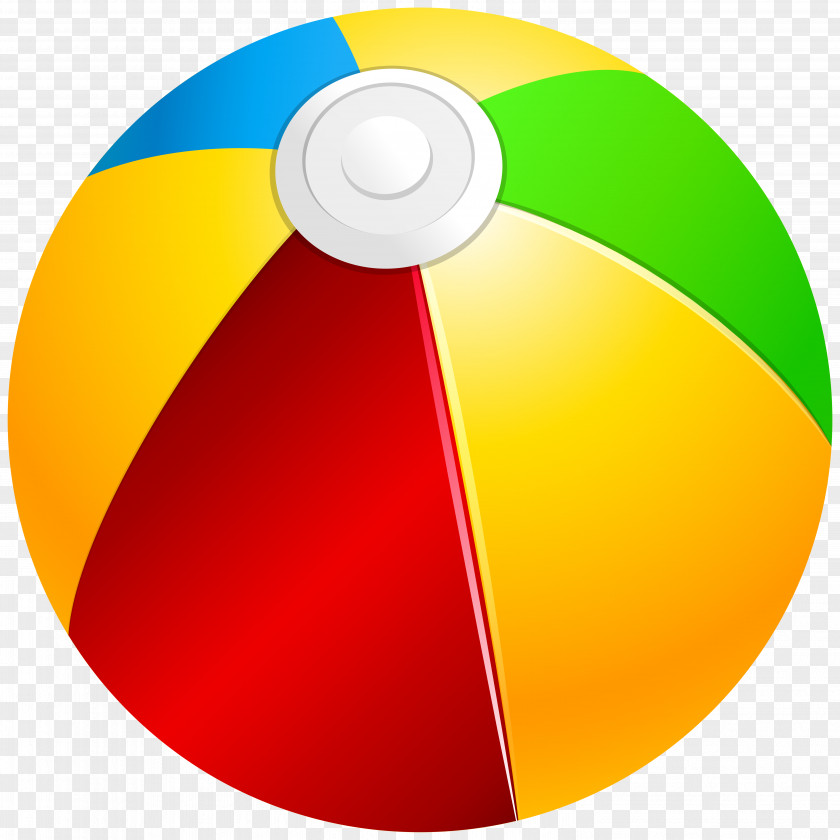 Beach Ball Clip Art Image PNG