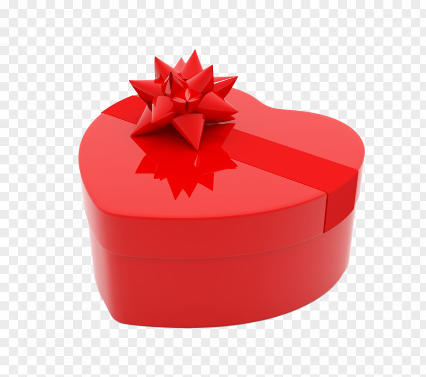 Box Valentine's Day Gift Heart Clip Art PNG
