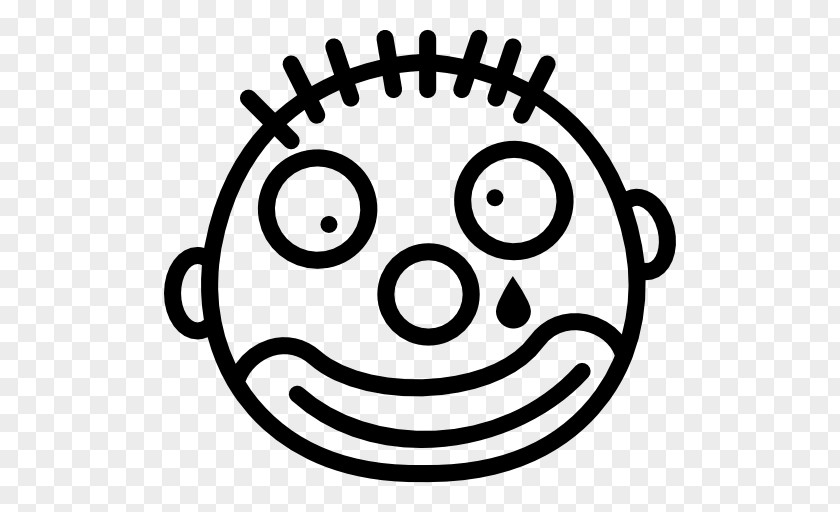 Clown Head Emoticon Smiley Clip Art Emoji PNG