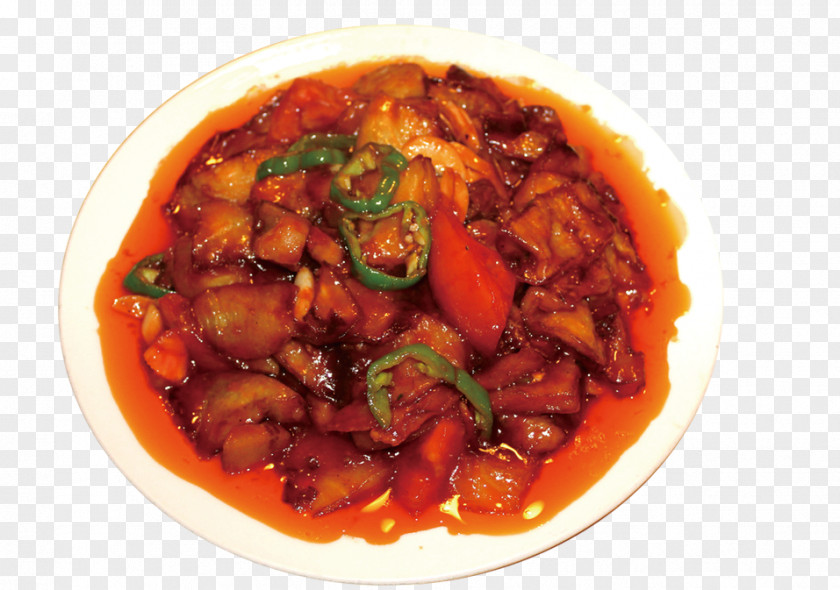 Delicious Roasted Eggplant Sweet And Sour Kung Pao Chicken Braising Curry PNG