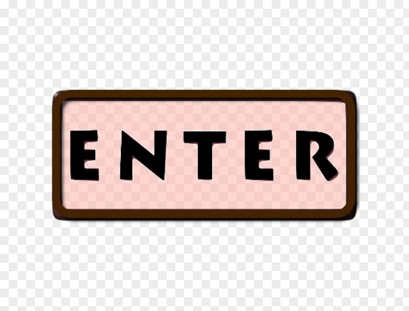 Enter Key Button Clip Art PNG