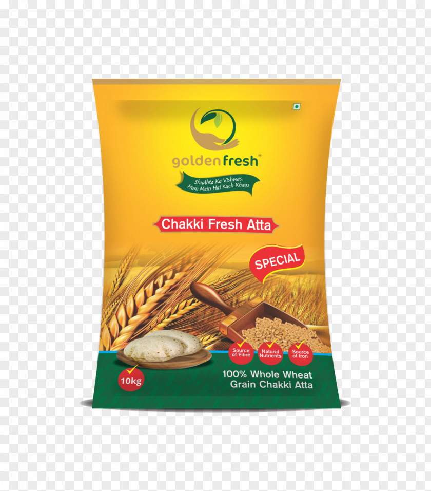Flour Atta Vegetarian Cuisine Packaging And Labeling PNG