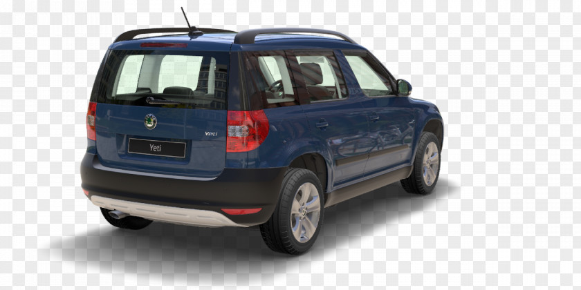 Škoda Yeti Compact Sport Utility Vehicle Car Roomster PNG