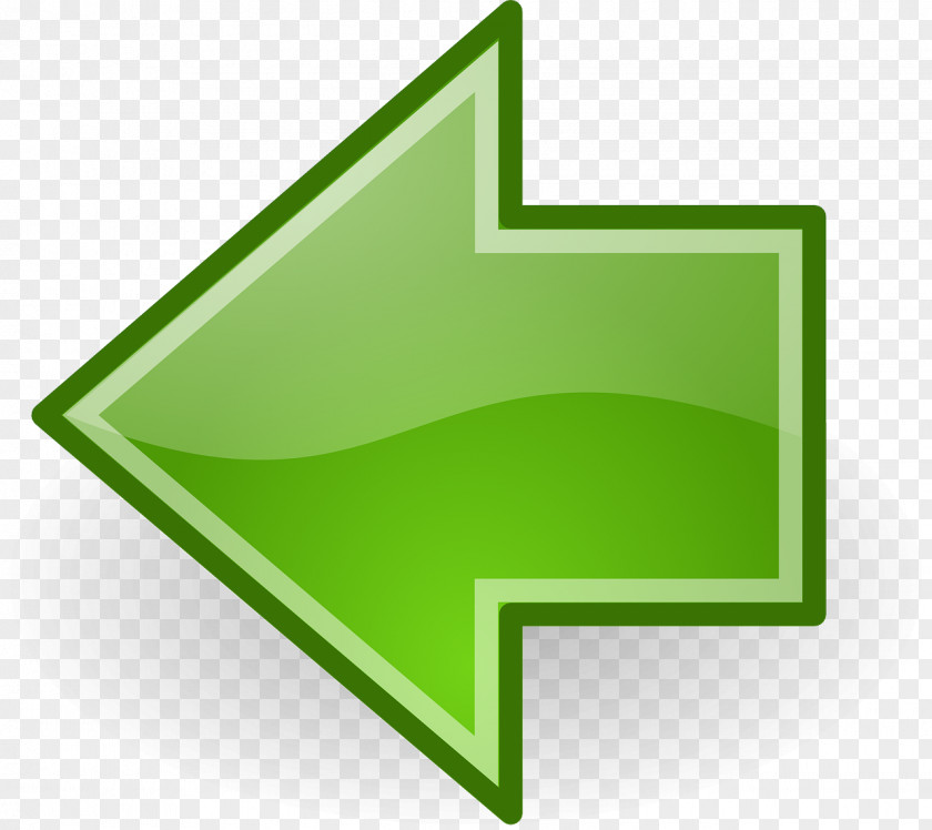 Left Arrow Green Clip Art PNG