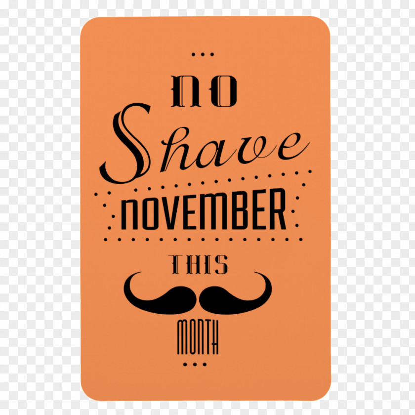 Movember Shaving Cream Beard PNG