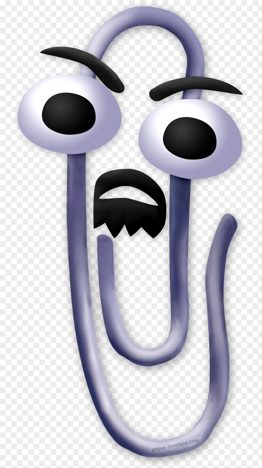 Paperclip Office Assistant Microsoft 365 Clip Art PNG