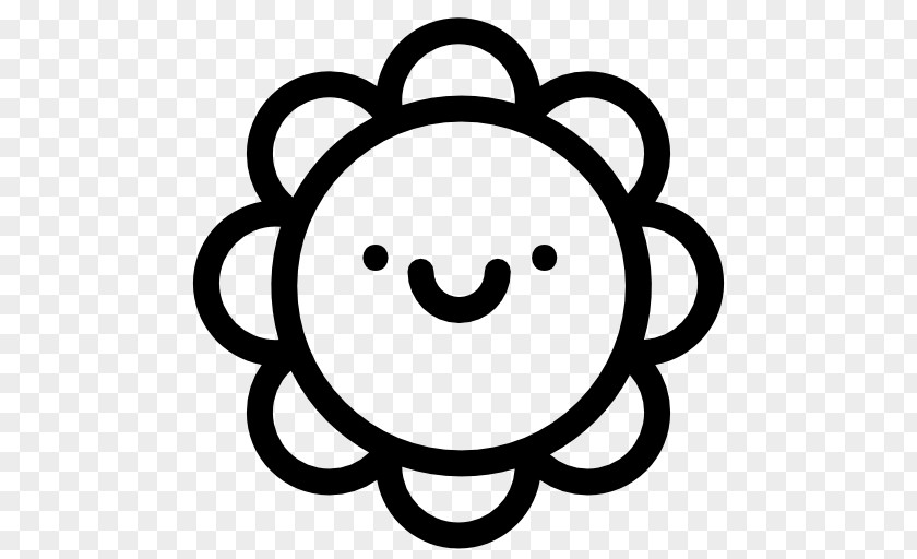 Read Vector Flower Smile PNG