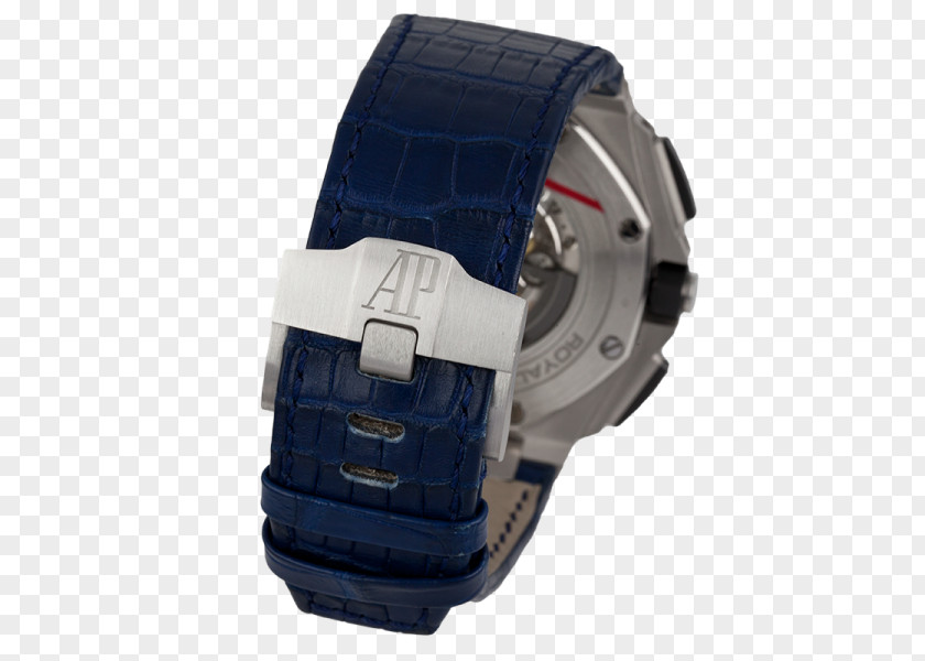 Royal Oak Charcoal Watch Strap Product Design PNG