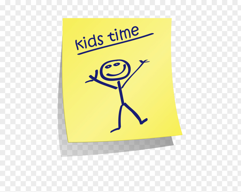 Vector Yellow Sticky Notes Kids Post-it Note Paper Euclidean PNG
